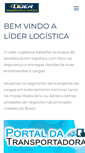 Mobile Screenshot of liderlogistica.com.br