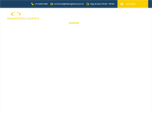 Tablet Screenshot of liderlogistica.com.br